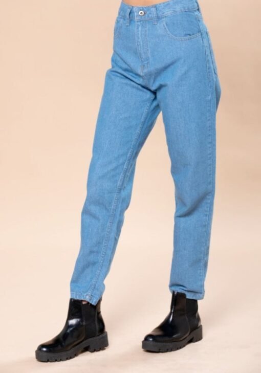 Jeans Mom oscuro