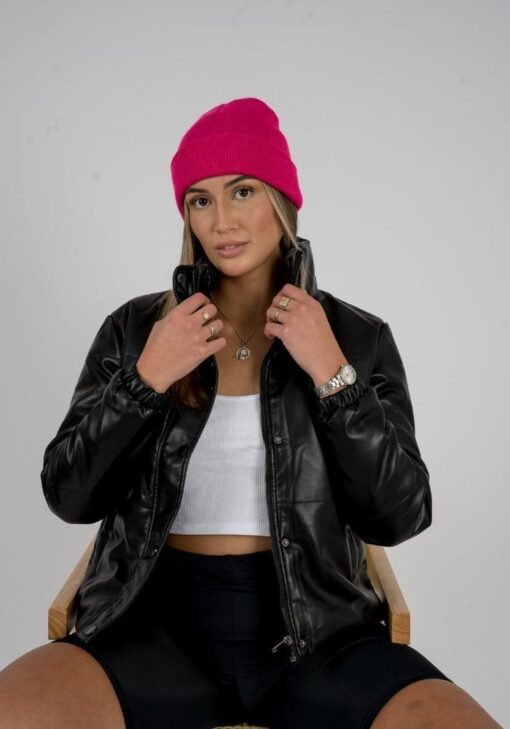 Campera Puffer Ecocuero