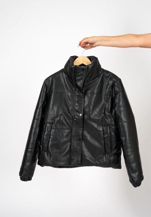 Campera Puffer Ecocuero - Imagen 2