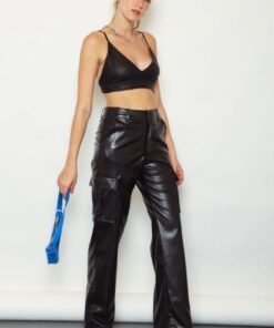 Pantalón cargo Eco Cuero