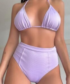Bikini tiro alto