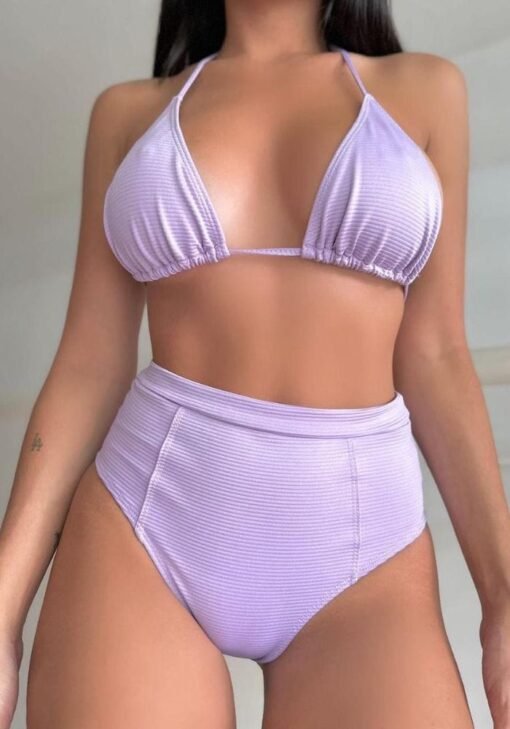 Bikini tiro alto