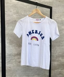 Remera manga corta