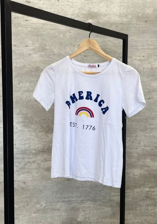 Remera manga corta