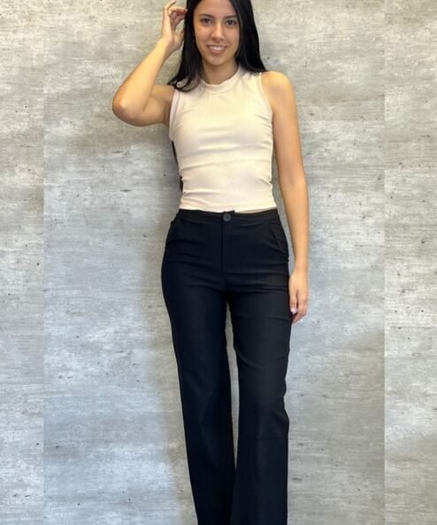Pantalon de vestir alicrado
