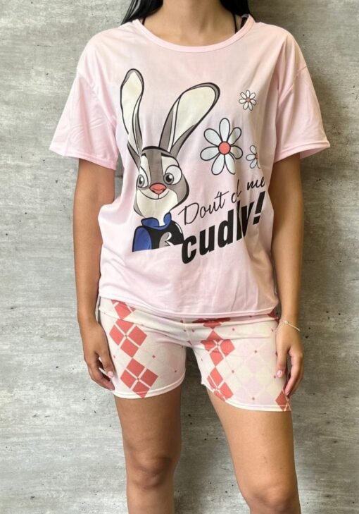 Pijama reme short y pantalon - Imagen 3
