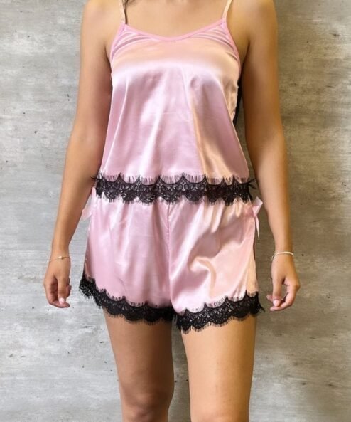 Pijama seda dos piezas