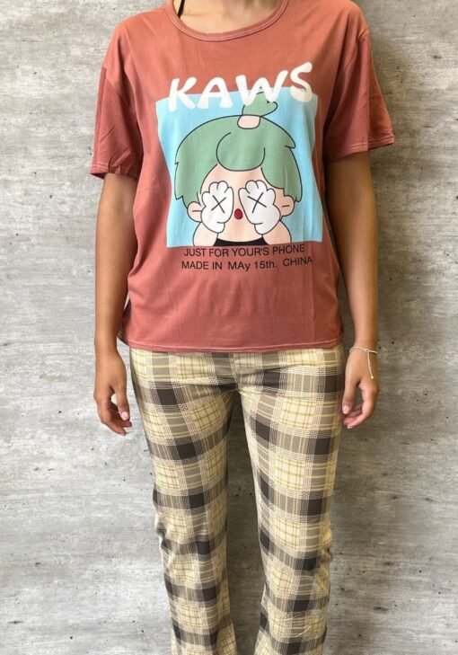 Pijama reme short y pantalon - Imagen 8