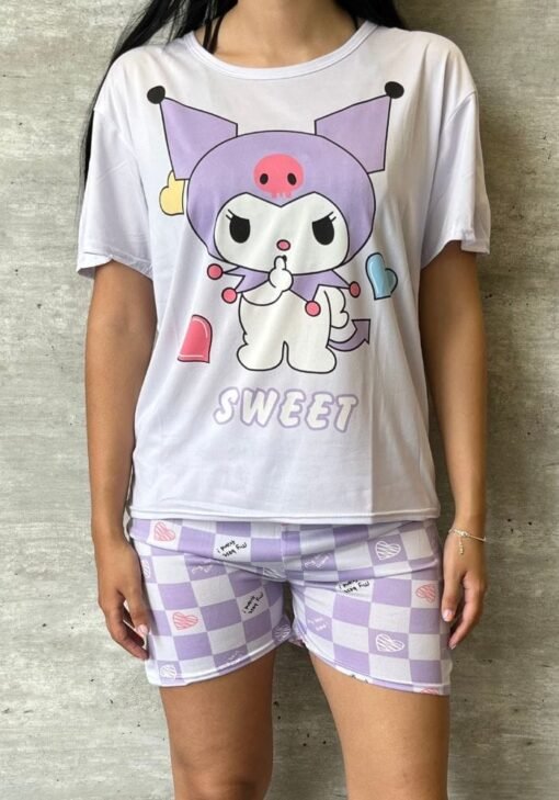 Pijama reme short y pantalon - Imagen 5
