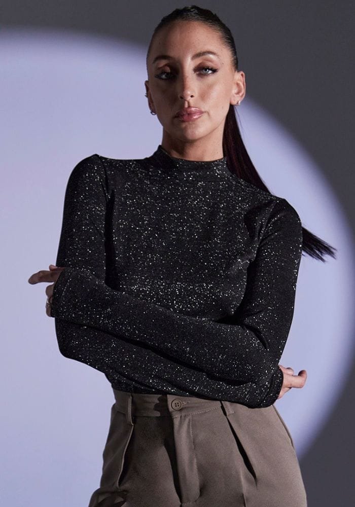 Polera manga larga brilli