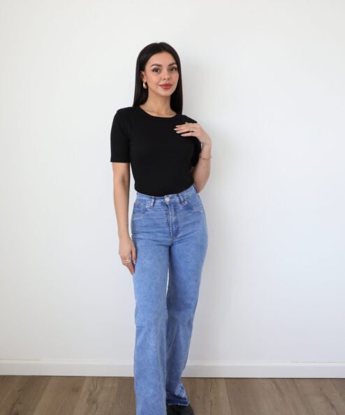 Jeans sin ruedo
