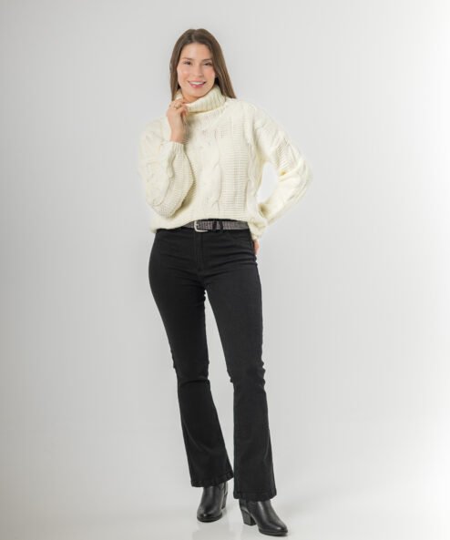 Jeans semi Oxford