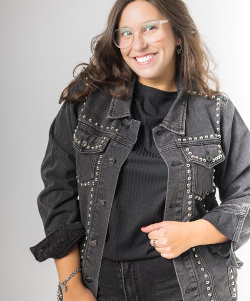 Campera de tachas