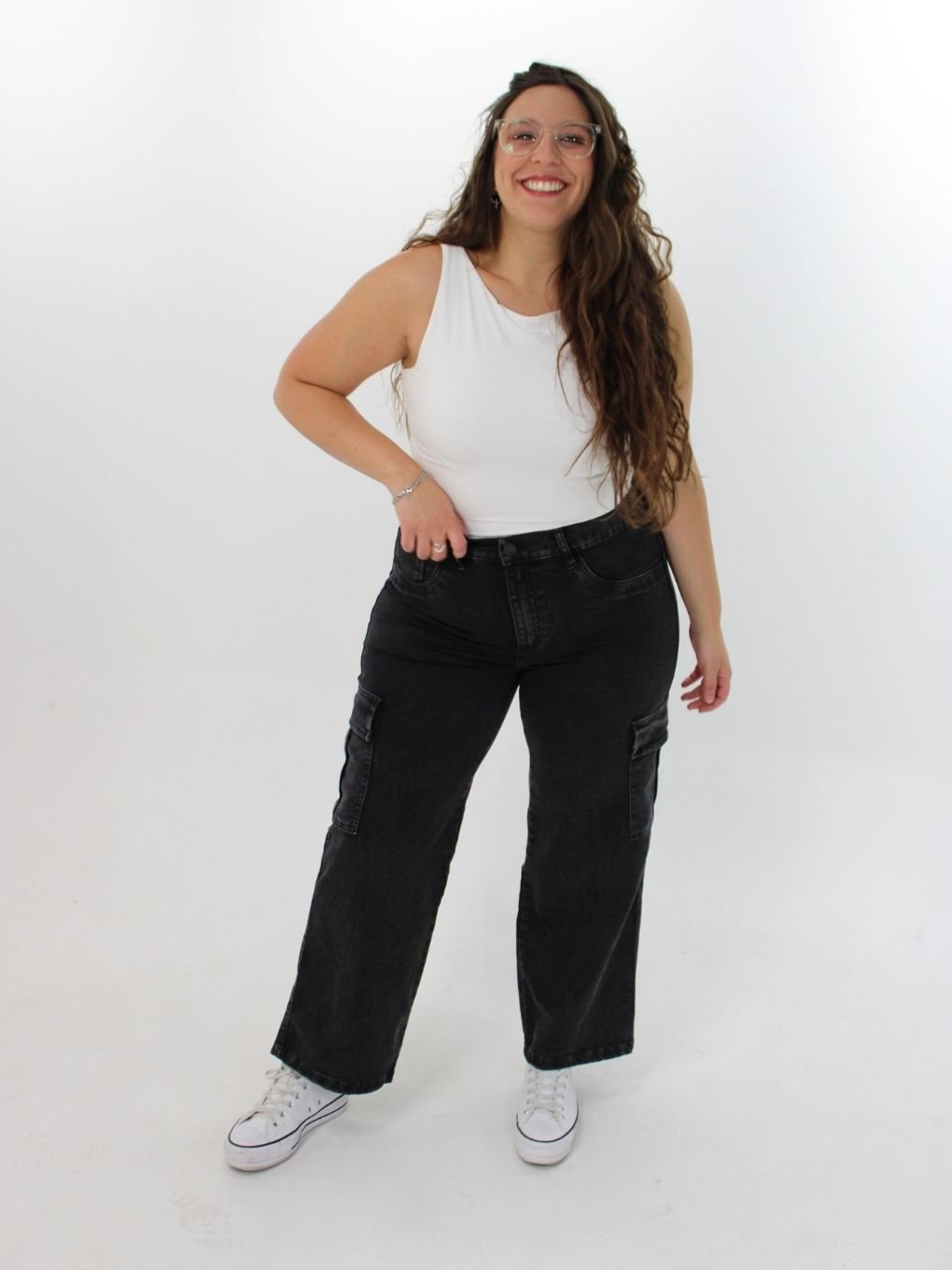 Jean cargo plus size - Imagen 5