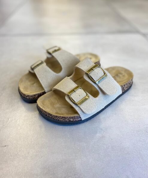 Sandalia doble hebilla