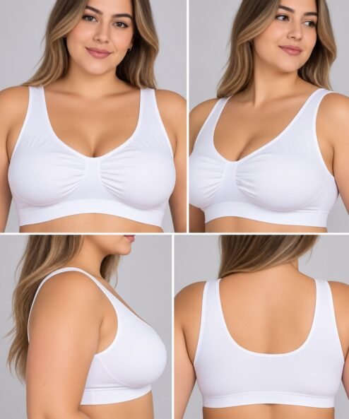 Pack x3 Sutien Corpiño de microfibra
