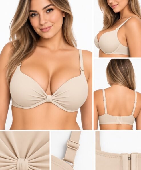 Pack 3 Sutien con Copa y Push Up
